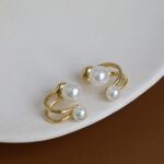 925 Sterling Silver Diamond Stud Earrings for Women Geometric Cubic Zirconia Jew... - Image 7