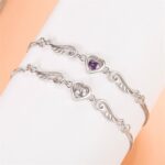925 Sterling Silver Bracelet Simple Adjustable Charm Bracelets Trendy Gifts for ... - Image 5