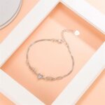 925 Sterling Silver Bracelet Simple Adjustable Charm Bracelets Trendy Gifts for ... - Image 6