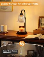 Innqoo Candle Warmer Lamp with Timer, Dimmable Candle Warmer for Jar Candles, He... - Image 6