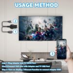 HDMI Wireless Display Dongle Adapter - WiFi 4K&1080P Portable Transmitter, Strea... - Image 7