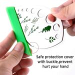 Herb Stripper, Jiaedge Green 9 holes Stainless Steel Kitchen Herbs Leaf Strippin... - Image 3