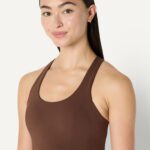 Amazon Essentials Women's Active Total Train Medium Support Gym Workout Racerbac... - Image 5