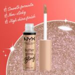 NYX PROFESSIONAL MAKEUP Butter Gloss Bling Lip Gloss, Non Sticky and Shiny Vegan... - Image 5