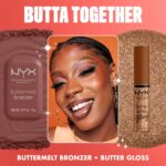NYX PROFESSIONAL MAKEUP Butter Gloss Bling Lip Gloss, Non Sticky and Shiny Vegan... - Image 7
