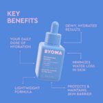 BYOMA Hydrating Serum - Moisturizing Facial Serum with Squalane, Glycerin & Cera... - Image 4