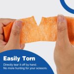 AZEN 20 Pack Self Adhesive Bandage Wrap, Elastic Cohesive Bandage Wrap, Color At... - Image 7