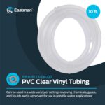 Eastman 3/8 Inch ID (1/2 Inch OD) PVC Clear Vinyl Tubing, 10 Foot Length, 98620 - Image 3