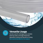 Eastman 3/8 Inch ID (1/2 Inch OD) PVC Clear Vinyl Tubing, 10 Foot Length, 98620 - Image 4