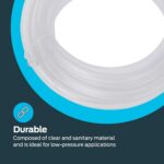 Eastman 3/8 Inch ID (1/2 Inch OD) PVC Clear Vinyl Tubing, 10 Foot Length, 98620 - Image 7