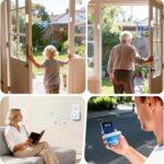 WiFi Door Sensor Chime, Smart Door Open Alert Window Sensor for Business/Home/Ki... - Image 5
