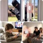 WiFi Door Sensor Chime, Smart Door Open Alert Window Sensor for Business/Home/Ki... - Image 6