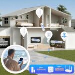 WiFi Door Sensor Chime, Smart Door Open Alert Window Sensor for Business/Home/Ki... - Image 7