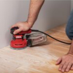 SKIL 5” Random Orbital Sander with Cyclonic Dust Box & 3pc Sanding Sheet - SR211... - Image 6