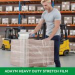 Stretch Film Shrink Wrap Roll - 5" x 1200' - 80 Gauge 600% Stretch Self-Adhering... - Image 3