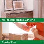 Stretch Film Shrink Wrap Roll - 5" x 1200' - 80 Gauge 600% Stretch Self-Adhering... - Image 6