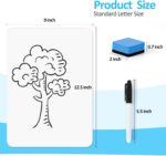 Dry Erase LapBoards, PANDRI 26 Pack Double Sided 12.5 x 9 Inch Whiteboards with ... - Image 3