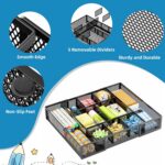 Marbrasse Expandable Desk Drawer Organizer, Mesh Drawer Organizer Tray with 10 A... - Image 7