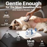 buenkee Dog Grooming Kit with Vacuum, 15000Pa Pet Hair Clipper and Shedding Brus... - Image 7