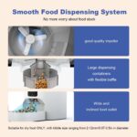 ANDOLL HOME Automatic Cat Feeder, 4L Cat Food Dispenser with 10s Voice Recorder,... - Image 5