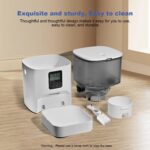 ANDOLL HOME Automatic Cat Feeder, 4L Cat Food Dispenser with 10s Voice Recorder,... - Image 6