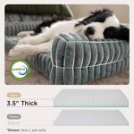 Bedsure ComfyFleece Orthopedic Dog Beds Large Sized Dog, Waterproof Memory Foam... - Image 4