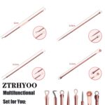 ZTRHYOO Blackhead Remover Pimple Comedone Extractor Tool Best Acne Removal Kit -... - Image 5