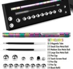 LARAH Color Fidget Pen Toy, Sensory Tool EDC Fidgeting Game for Adults, Cool Gad... - Image 4