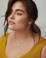 Kendra Scott Elisa Pendant Necklace for Women, Fashion Jewelry, 14k Gold-Plated - Image 4