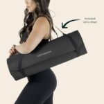 Retrospec Solana Yoga Mat 1" Thick w/Nylon Strap for Men & Women - Non Slip Exer... - Image 8