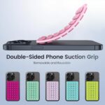 Double Sided Silicone Suction Phone Holder Mount, Silicon Accessory for iPhone a... - Image 8