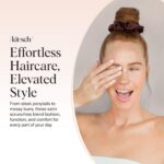 Kitsch Satin Scrunchies for Women - No Crease, Frizz Control | Softer Than Silk ... - Image 8