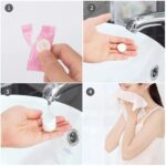 Classycoo Compressed Towel 100 PCS Mini Tablets Disposable Portable Face Towel C... - Image 4