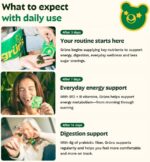 Gruns Adult Super Greens Multivitamin Gummies, Superfood Gummy Vitamins for Wome... - Image 4