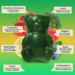 Gruns Adult Super Greens Multivitamin Gummies, Superfood Gummy Vitamins for Wome... - Image 6