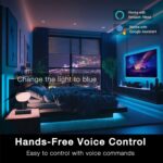 DAYBETTER Smart WiFi Led Lights 100ft, Tuya App Controlled Led Strip Lights, Wor... - Image 3