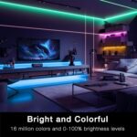 DAYBETTER Smart WiFi Led Lights 100ft, Tuya App Controlled Led Strip Lights, Wor... - Image 4