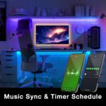DAYBETTER Smart WiFi Led Lights 100ft, Tuya App Controlled Led Strip Lights, Wor... - Image 5