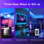 DAYBETTER Smart WiFi Led Lights 100ft, Tuya App Controlled Led Strip Lights, Wor... - Image 6