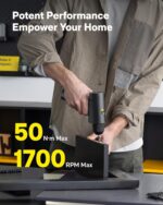HOTO 16V Brushless Power Drill, 50 N·m High Torque with Smart Display, Auto Mode... - Image 3