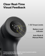 HOTO 16V Brushless Power Drill, 50 N·m High Torque with Smart Display, Auto Mode... - Image 5