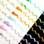 Grabie 120 Colors Acrylic Paint Markers, 60 Pack Dual Tip Soft Brush Acrylic Mar... - Image 7