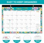 Desk Calendar 2026-2027, 21-Month Calendar Runs Until June 2027, Large 17" x 12"... - Image 3
