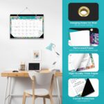 Desk Calendar 2026-2027, 21-Month Calendar Runs Until June 2027, Large 17" x 12"... - Image 4