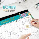 Desk Calendar 2026-2027, 21-Month Calendar Runs Until June 2027, Large 17" x 12"... - Image 6
