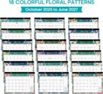 Desk Calendar 2026-2027, 21-Month Calendar Runs Until June 2027, Large 17" x 12"... - Image 7