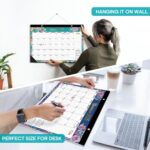 Desk Calendar 2026-2027, 21-Month Calendar Runs Until June 2027, Large 17" x 12"... - Image 8
