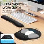 KTRIO Ergonomic Keyboard Wrist Rest and Mouse Pad with Wrist Rest Set, Memory Fo... - Image 6