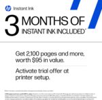 HP OfficeJet Pro 8125e Wireless All-in-One Color Inkjet Printer, Print, scan, Co... - Image 4
