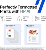 HP OfficeJet Pro 8125e Wireless All-in-One Color Inkjet Printer, Print, scan, Co... - Image 5